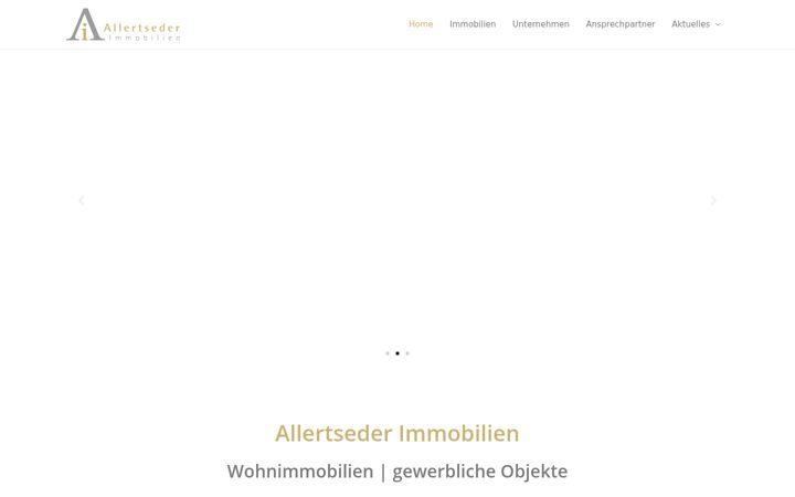 Screenshot of allertseder.com