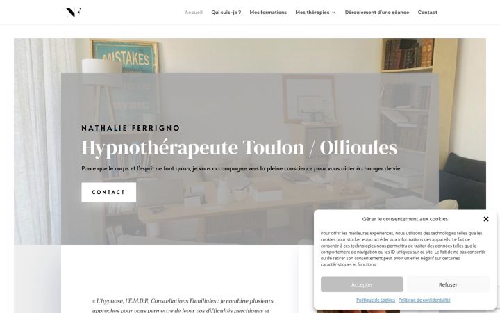 Screenshot of allerversoi.fr