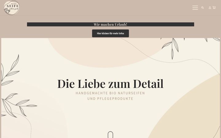 Zrzut ekranu alles-seife.com