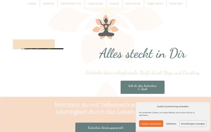 Screenshot of alles-steckt-in-dir.de