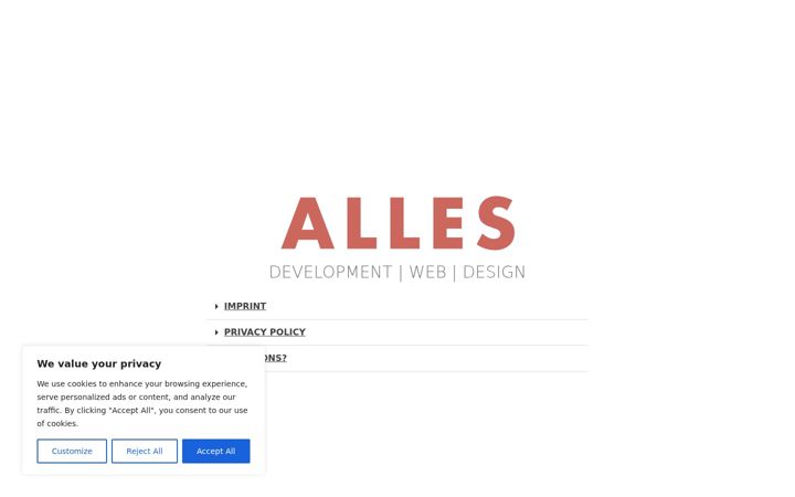 Screenshot of alles.al