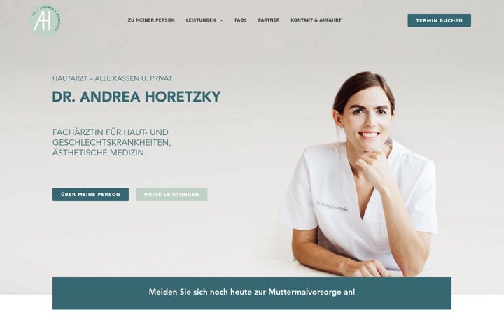 Screenshot of alleshaut.at