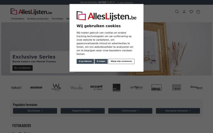 Screenshot van alleslijsten.be
