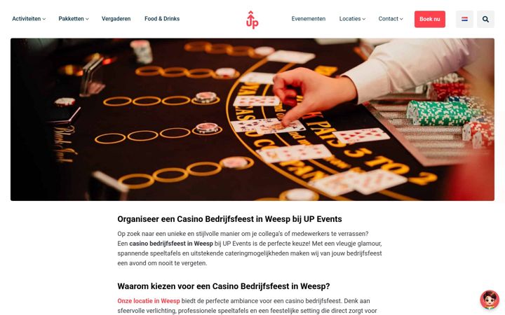 Screenshot of allesoverevenementen.com