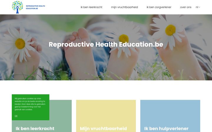 Ekrānuzņēmums no allesovervruchtbaarheid.be