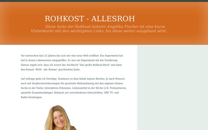 Screenshot of allesroh.at