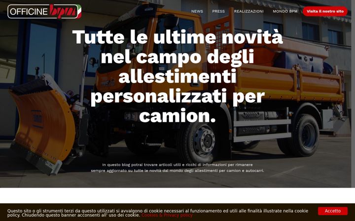 Screenshot of allestimenticamionblog.com
