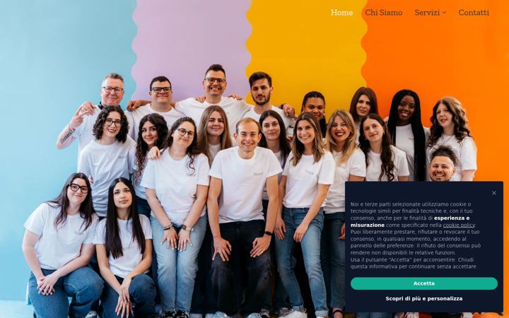 Screenshot of allestimentipalloncinitreviso.it