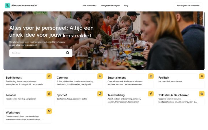 Zrzut ekranu allesvoorjepersoneel.nl
