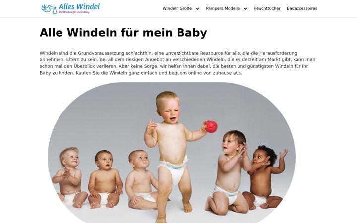 Skærmbillede af alleswindel.com