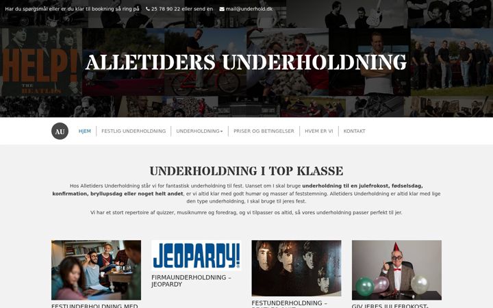 Screenshot of alletiders-underholdning.dk