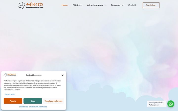Screenshot of allevamentodellozio.it