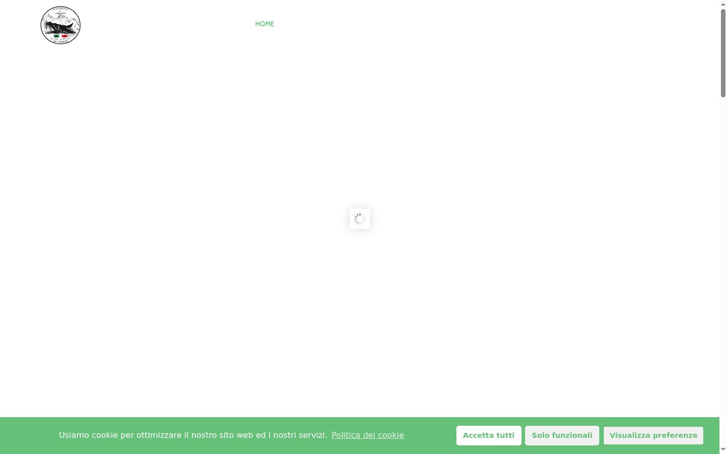 Screenshot des Einwilligungsbanners vor jeglicher Interaktion