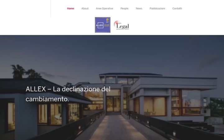 Screenshot of allex.net