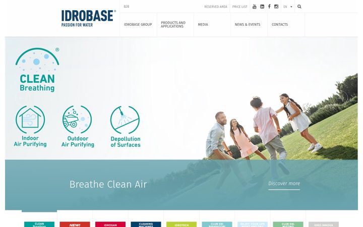 Screenshot di allforclean.com