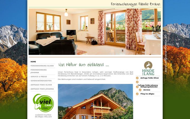 Snímek obrazovky allgaeu-braun.de