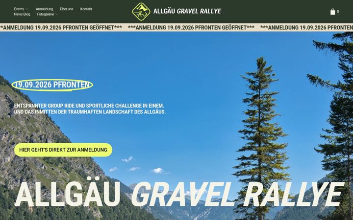 Screenshot of allgaeu-gravel-rallye.de