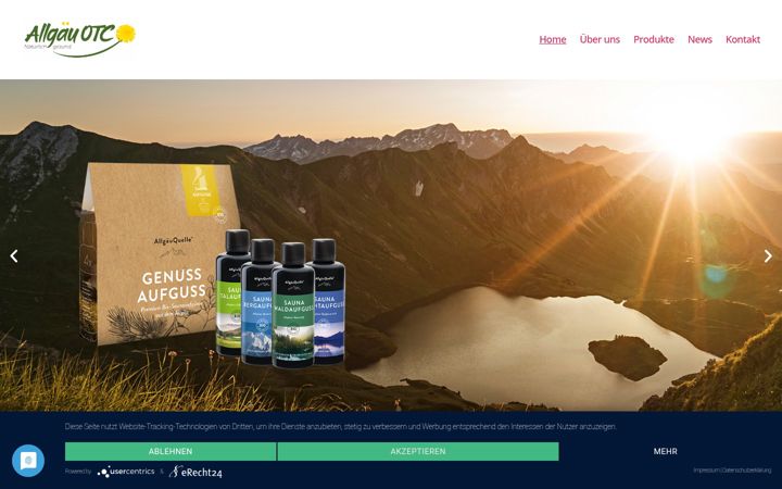 Screenshot of allgaeu-otc.de