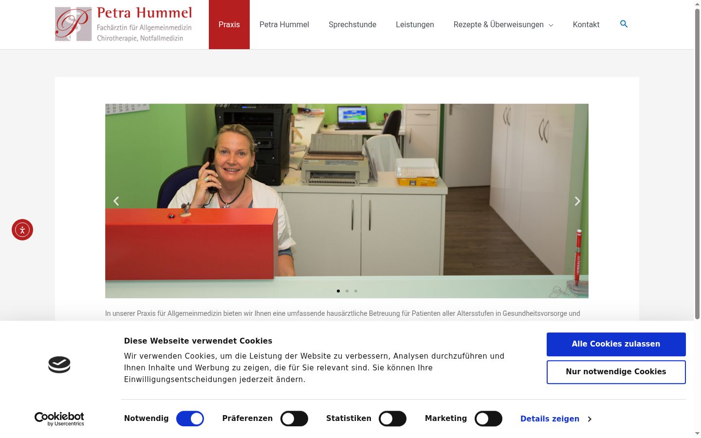 Skjámynd af samþykkisborðanum eins og hann birtist áður en nokkur samskipti fóru fram