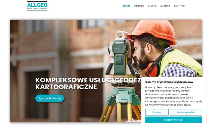 Screenshot of allgeo.pl