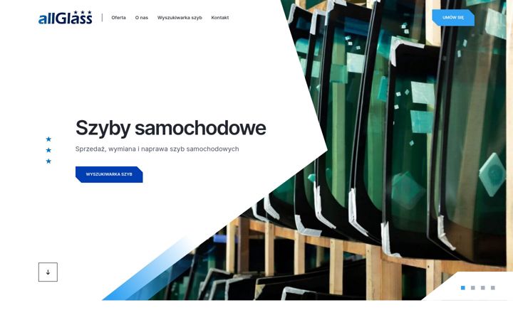 Screenshot di allglass.pl