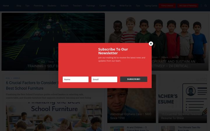 Screenshot of allgoodschools.com