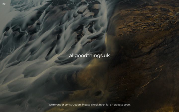 Screenshot of allgoodthings.uk