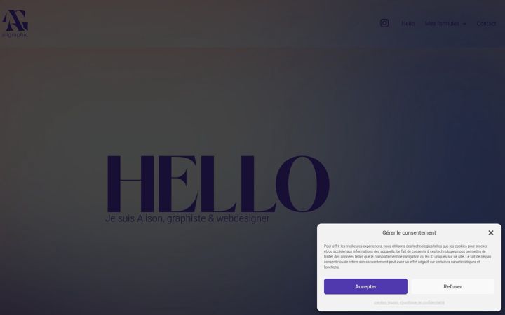 Screenshot of allgraphic-studio.fr