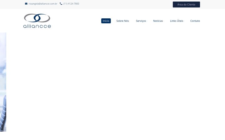 Captura de pantalla de alliancce.com.br