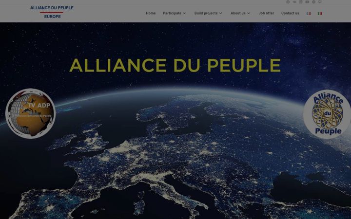 Képernyőkép: alliance-du-peuple.eu
