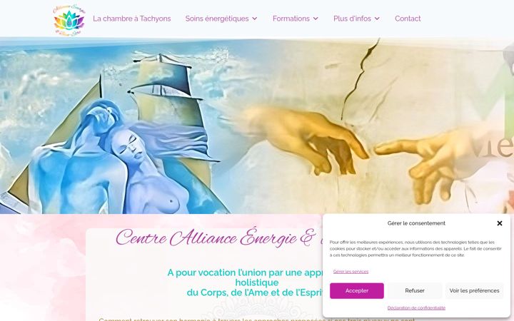 Képernyőkép: alliance-energie.com