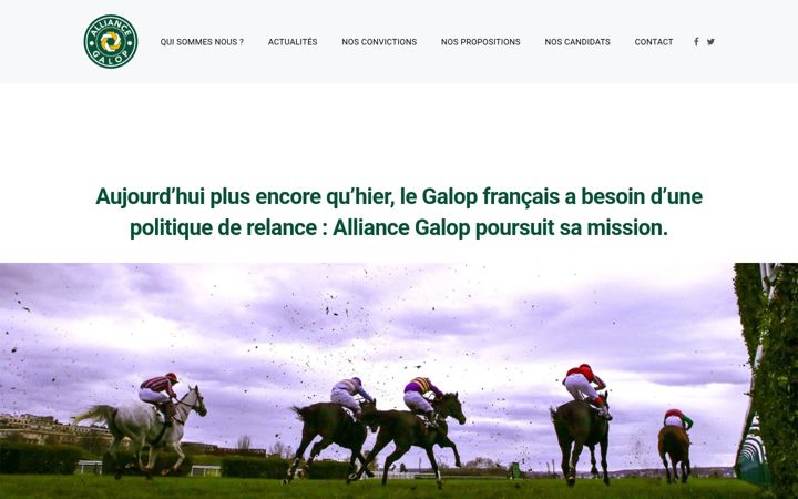 Screenshot του alliance-galop.com