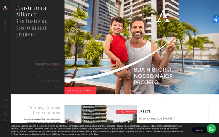 Screenshot of alliance.com.br