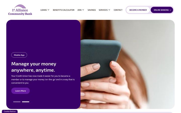 Screenshot of allianceayrshire.co.uk