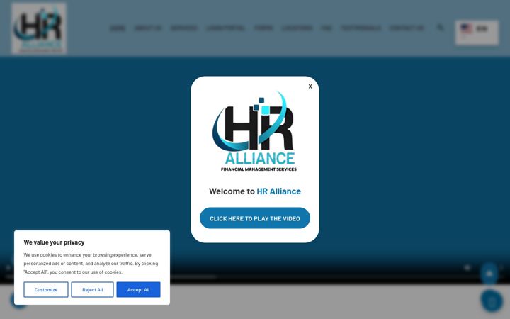 Screenshot of alliancechoicecare.com