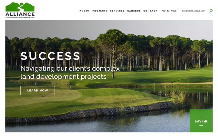 Screenshot of allianceeng.com