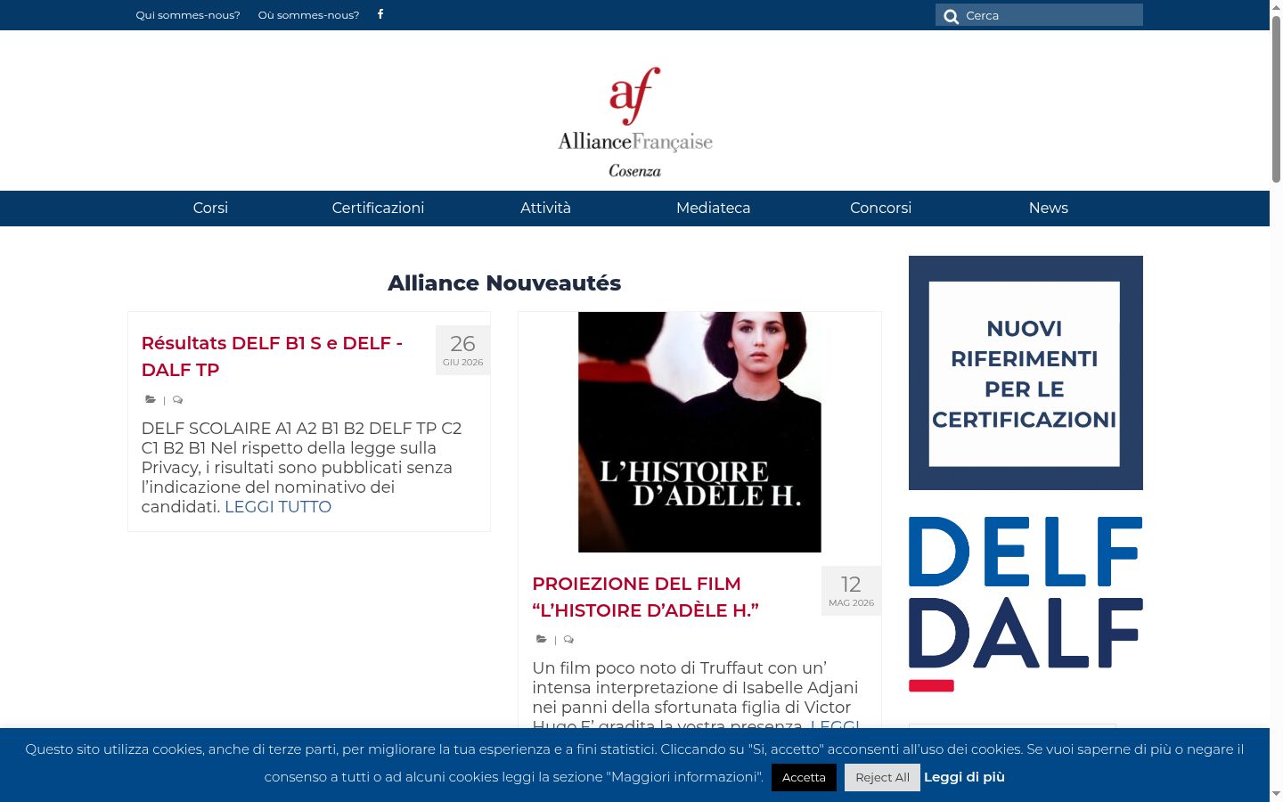 Screenshot van de toestemmingsbanner zoals getoond vóór enige interactie