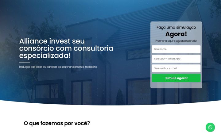 Screenshot of alliancemais.com.br