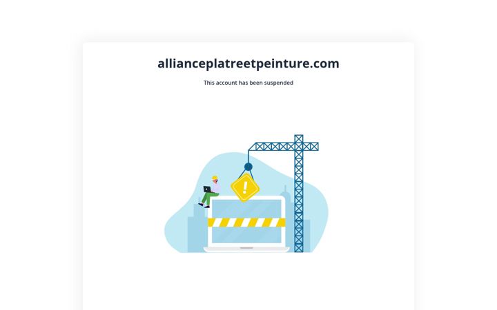Screenshot of allianceplatreetpeinture.com