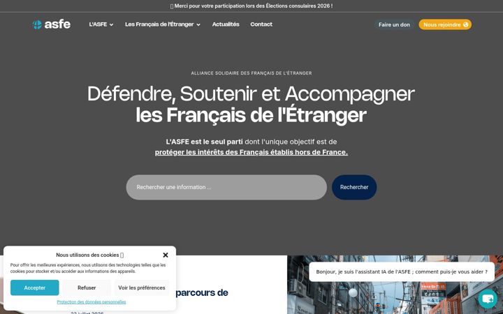 Screenshot of alliancesolidaire.org