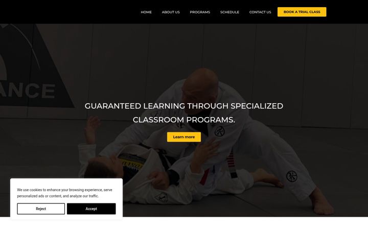 Screenshot of allianceupland.com
