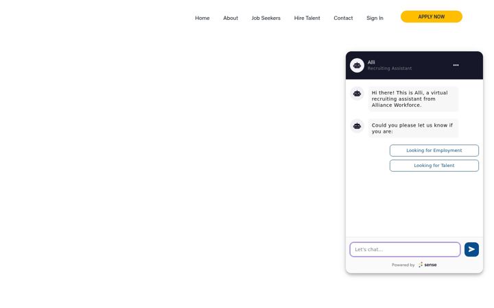 Screenshot di allianceworkforcekc.com