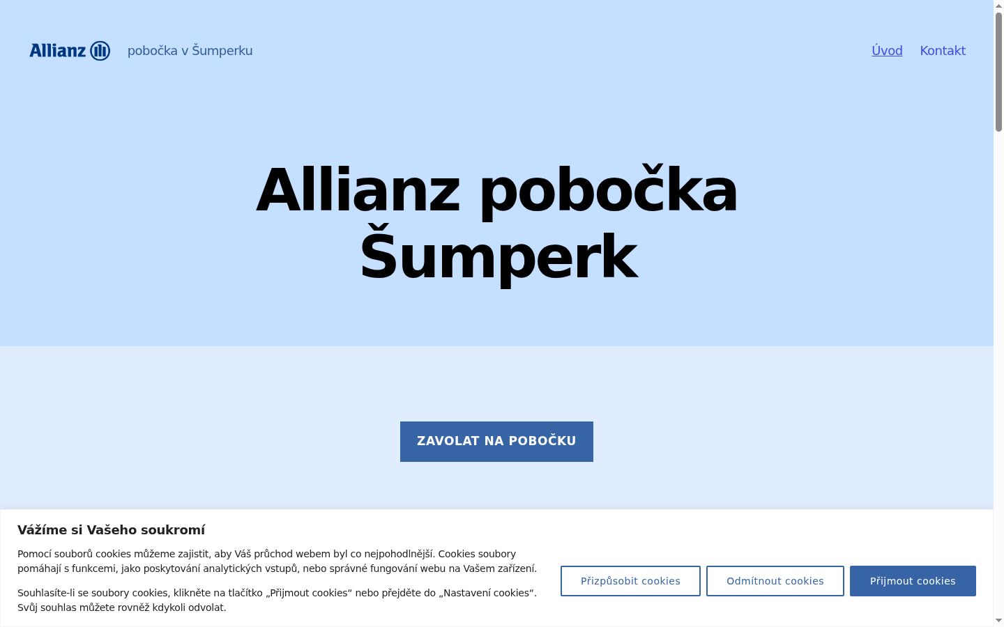 Screenshot του banner συγκατάθεσης που εμφανίστηκε πριν από οποιαδήποτε αλληλεπίδραση