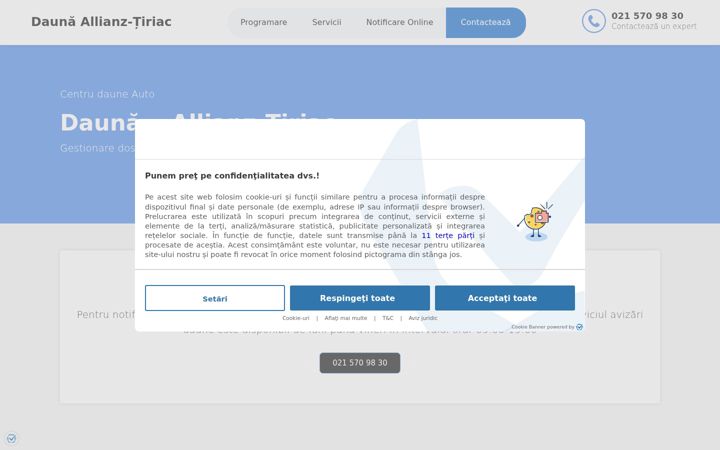 Screenshot of allianz-tiriac-daune.ro