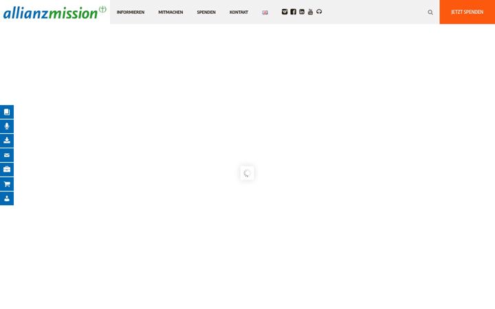 Screenshot of allianzmission.de