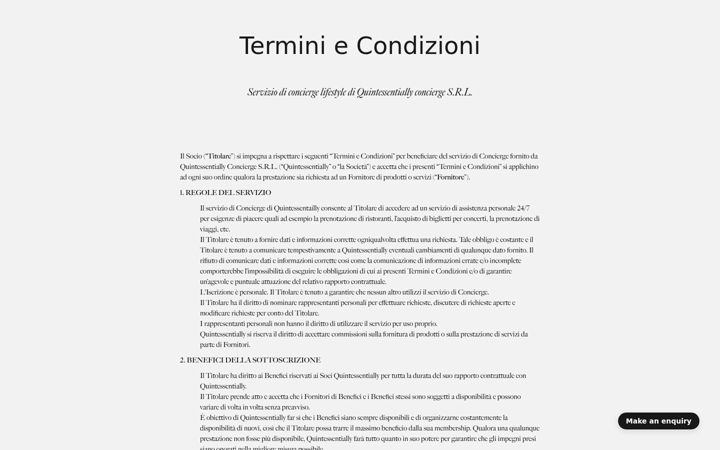 Screenshot ta' allianzpremiumconcierge.com