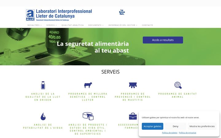 Screenshot of allic.org