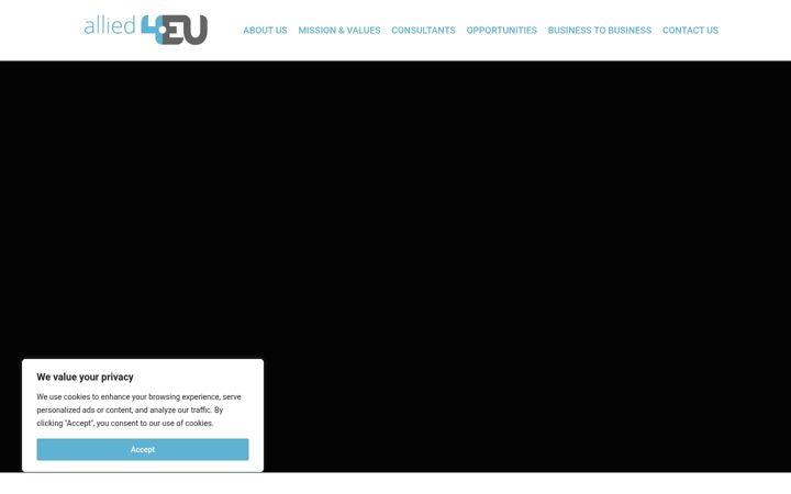 Screenshot of allied4.eu