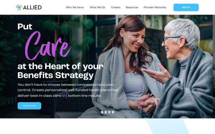 Screenshot of alliedbenefit.com