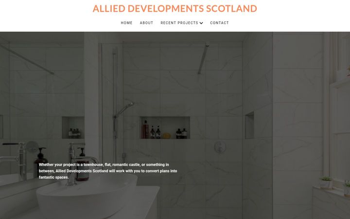 Zrzut ekranu allieddevs.co.uk
